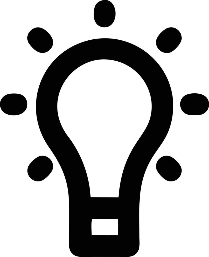 Idea solution icon symbol vector image. Illustration of the creative innovation concept design. EPS 10