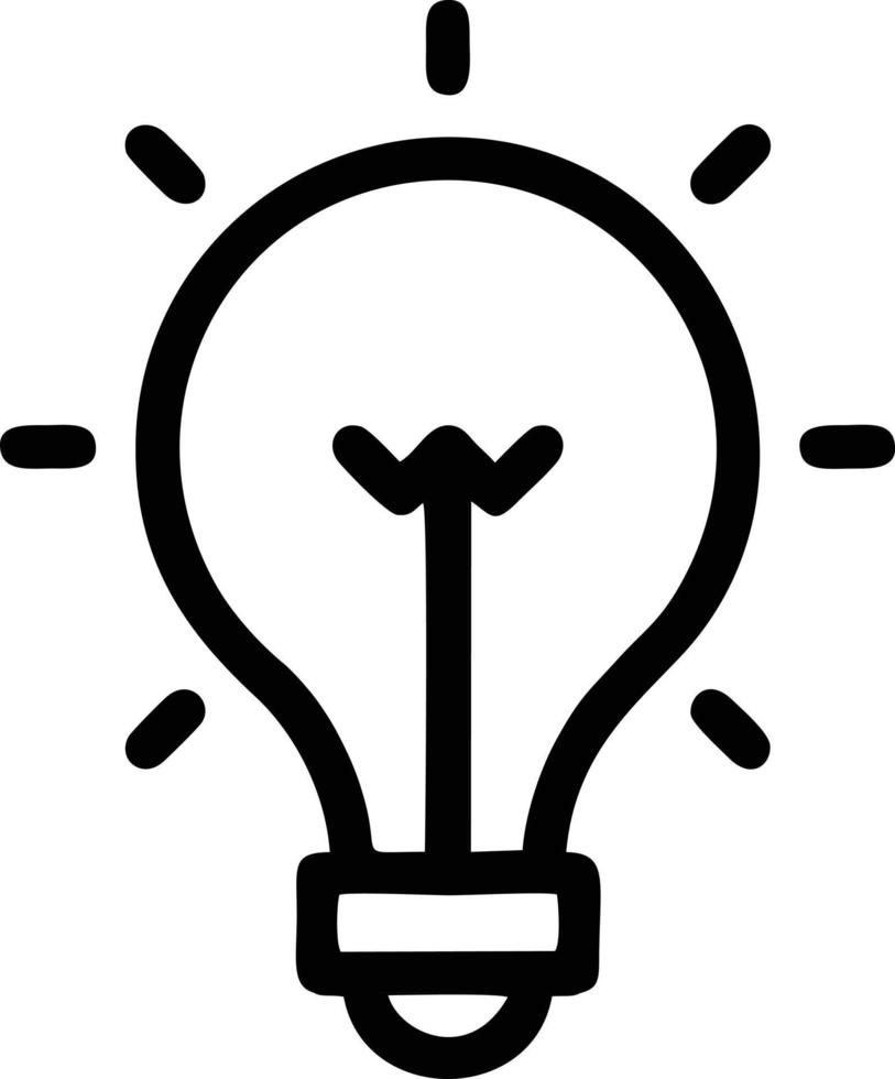 Idea solution icon symbol vector image. Illustration of the creative innovation concept design. EPS 10