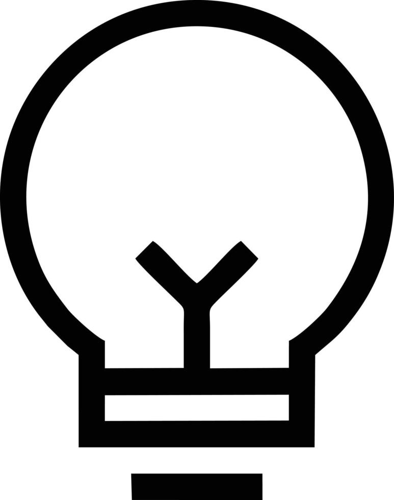 Idea solution icon symbol vector image. Illustration of the creative innovation concept design. EPS 10