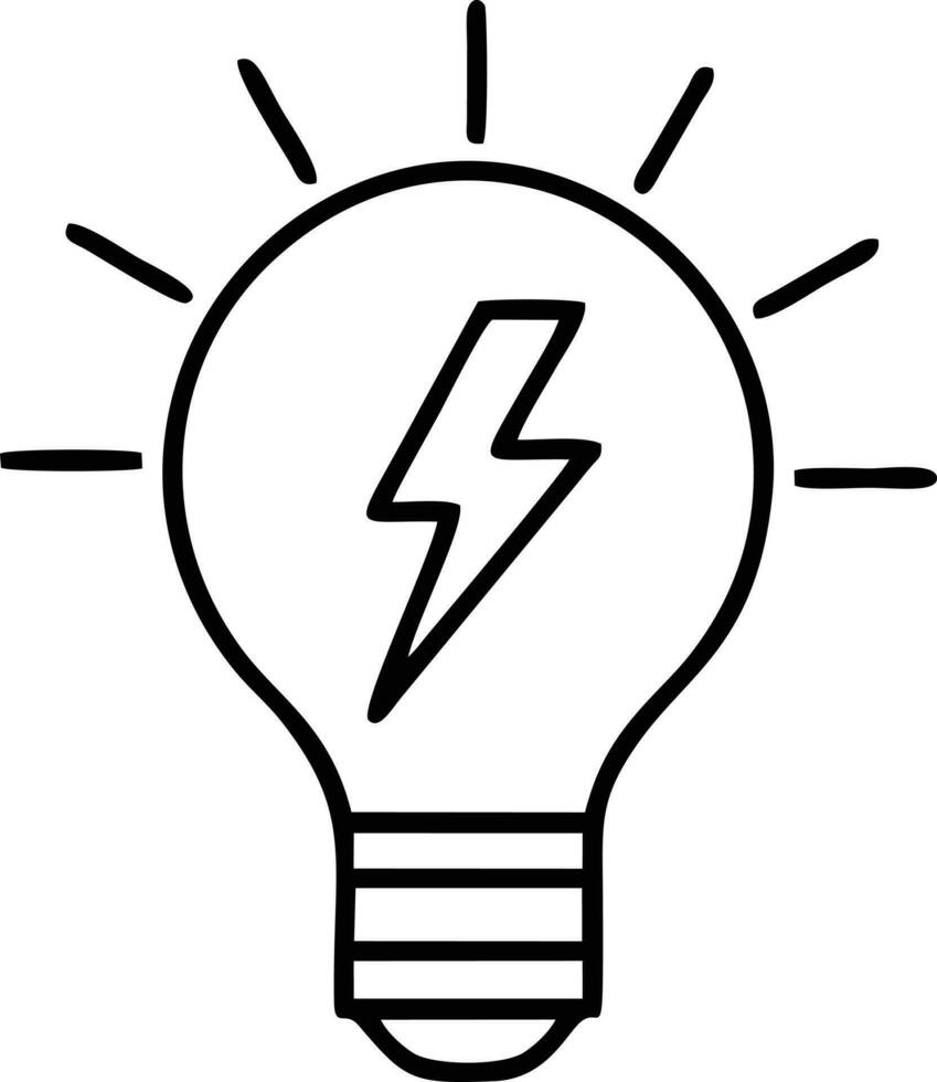 Idea solution icon symbol vector image. Illustration of the creative innovation concept design. EPS 10