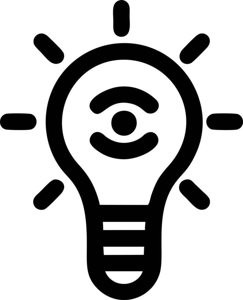 Idea solution icon symbol vector image. Illustration of the creative innovation concept design. EPS 10