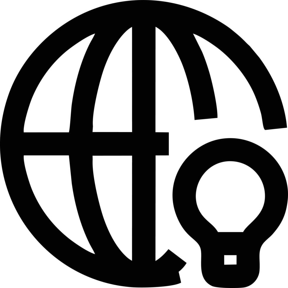 Idea solution icon symbol vector image. Illustration of the creative innovation concept design. EPS 10