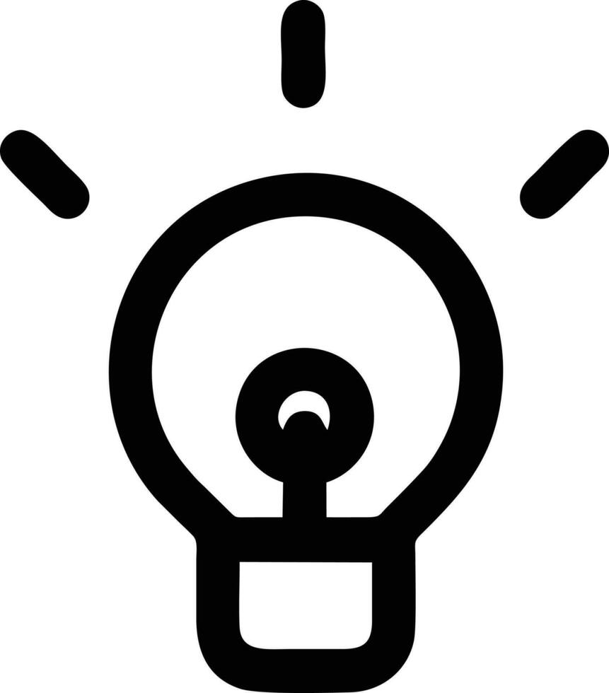 Idea solution icon symbol vector image. Illustration of the creative innovation concept design. EPS 10