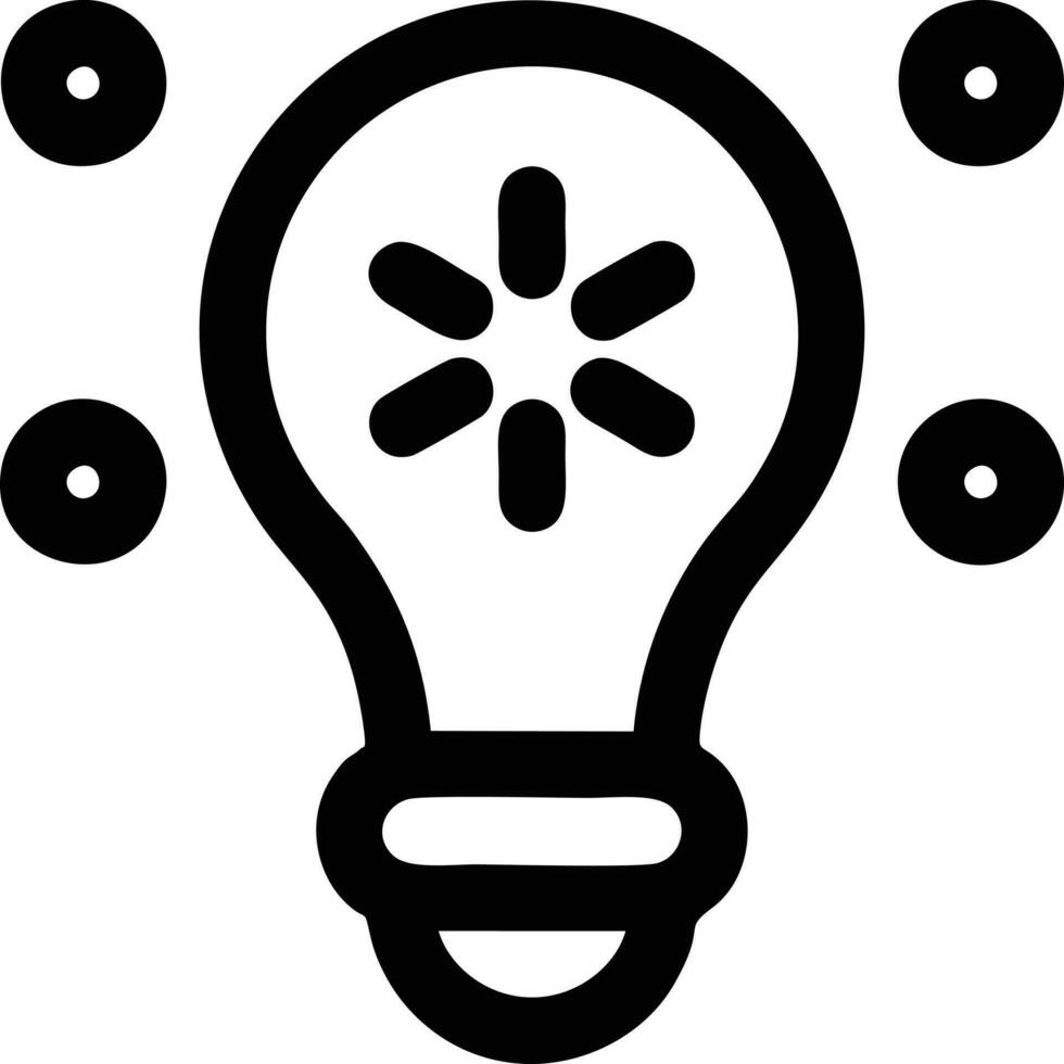 Idea solution icon symbol vector image. Illustration of the creative innovation concept design. EPS 10