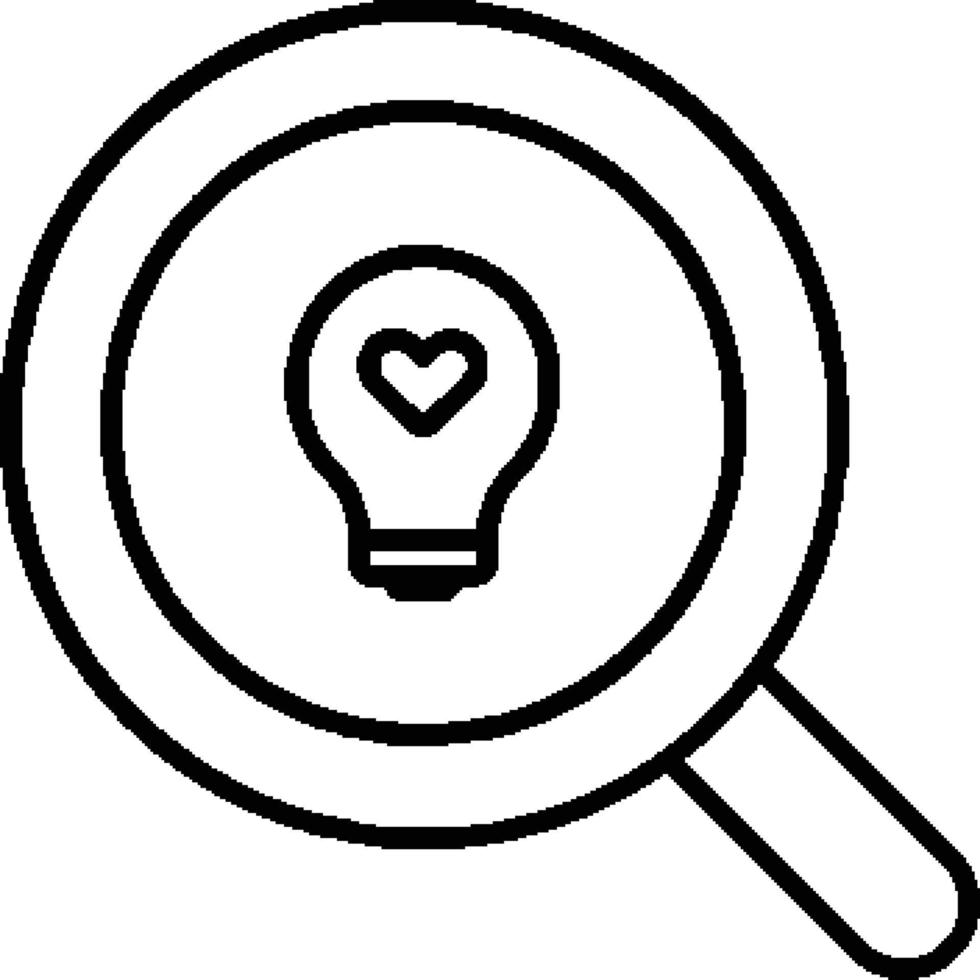 Idea solution icon symbol vector image. Illustration of the creative innovation concept design. EPS 10