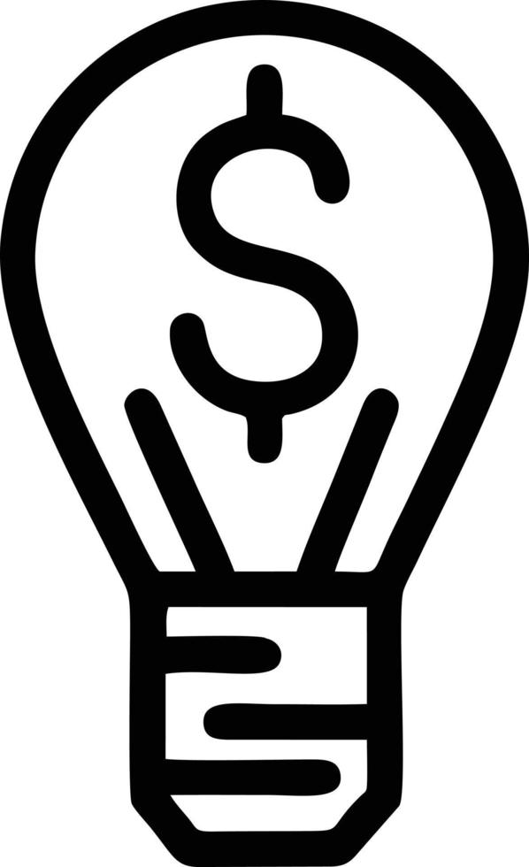 Idea solution icon symbol vector image. Illustration of the creative innovation concept design. EPS 10