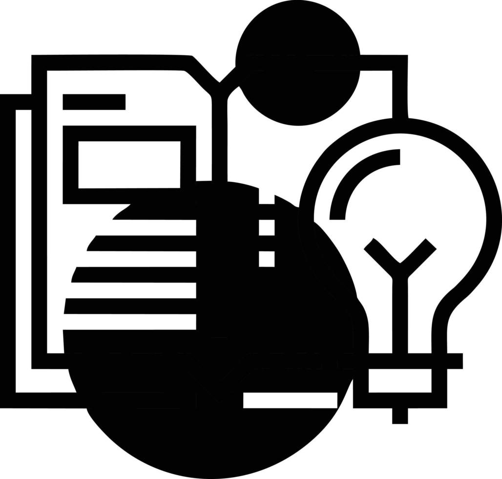 Idea solution icon symbol vector image. Illustration of the creative innovation concept design. EPS 10