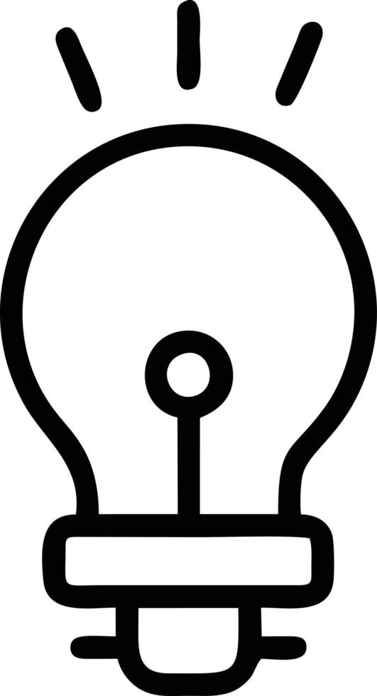 Idea solution icon symbol vector image. Illustration of the creative innovation concept design. EPS 10