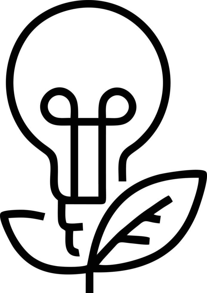 Idea solution icon symbol vector image. Illustration of the creative innovation concept design. EPS 10