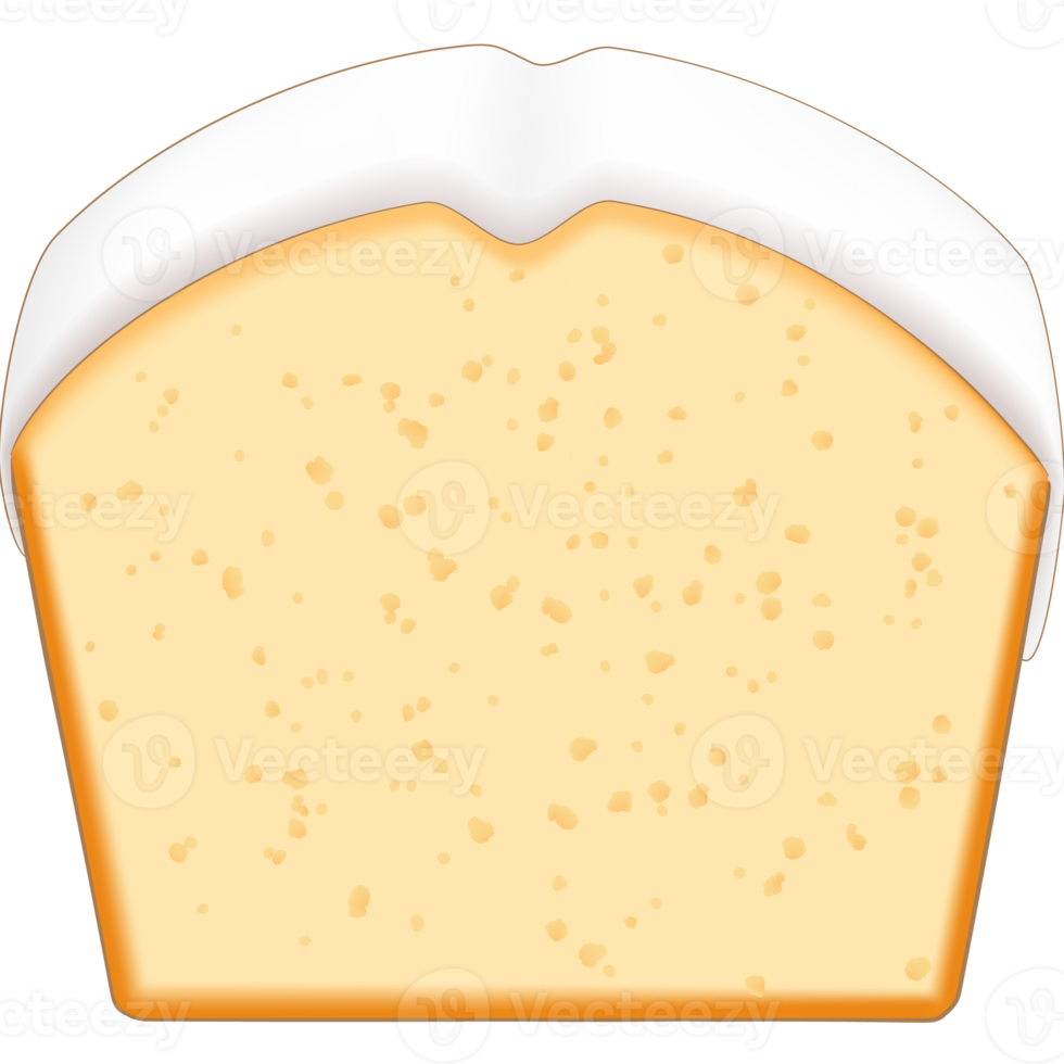 lemon loaf pound cake png