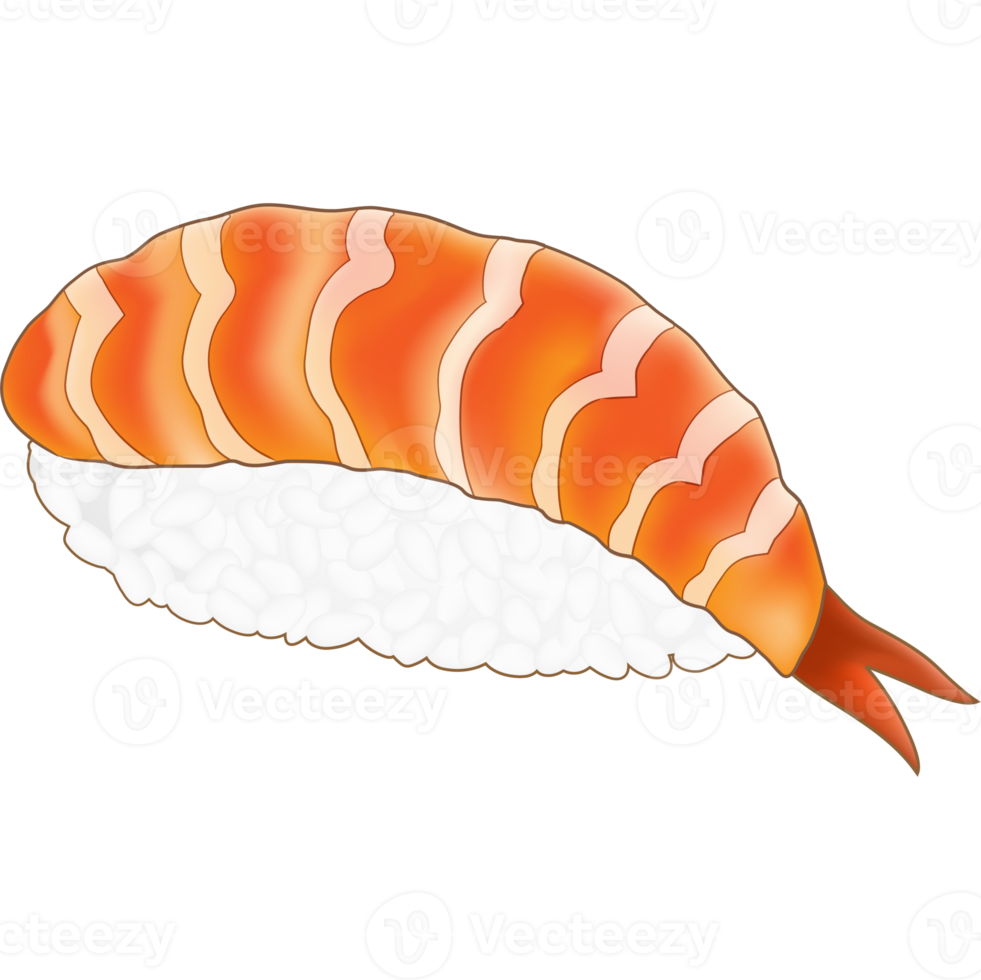 Japanese sushi food menu, raw fish food, traditional Asian 22205938 PNG