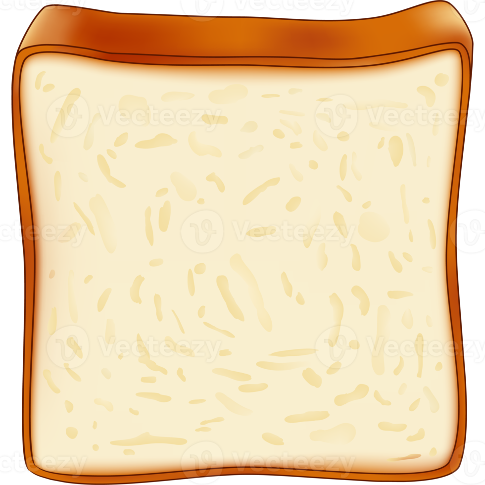 Bakery bread milky plain white bread png