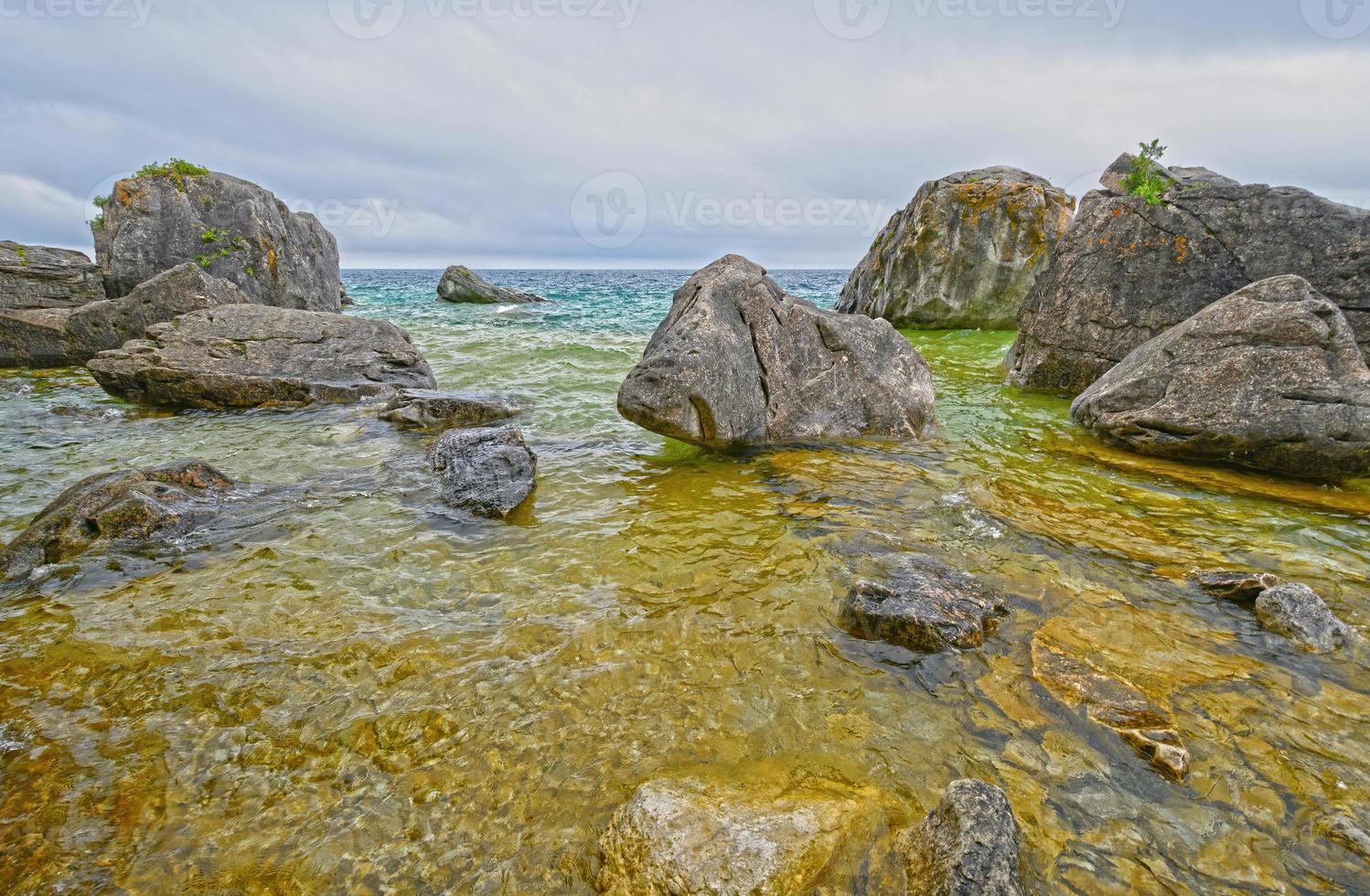 Rocks Growing Out of the Waters photo