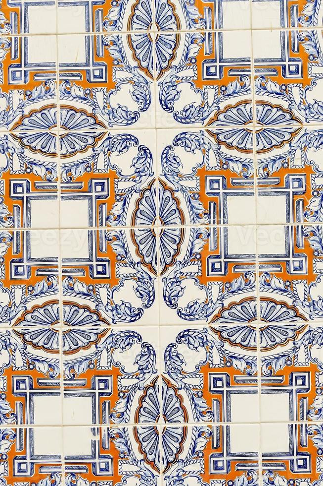 Ornate tile pattern photo