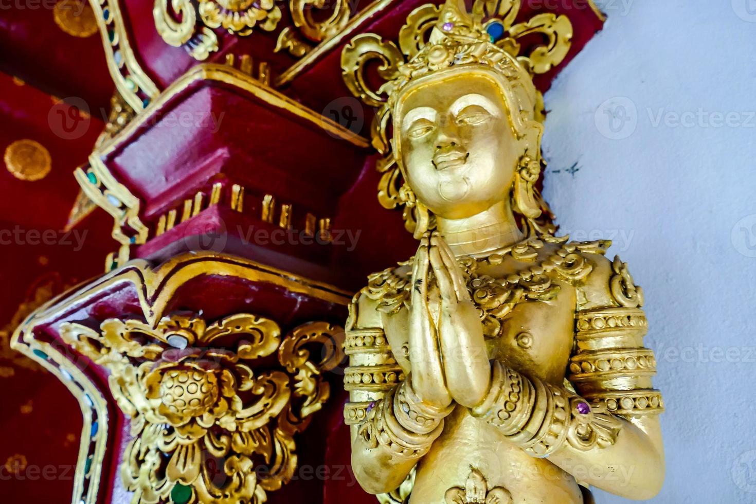Buddhist Temple in Thailand photo