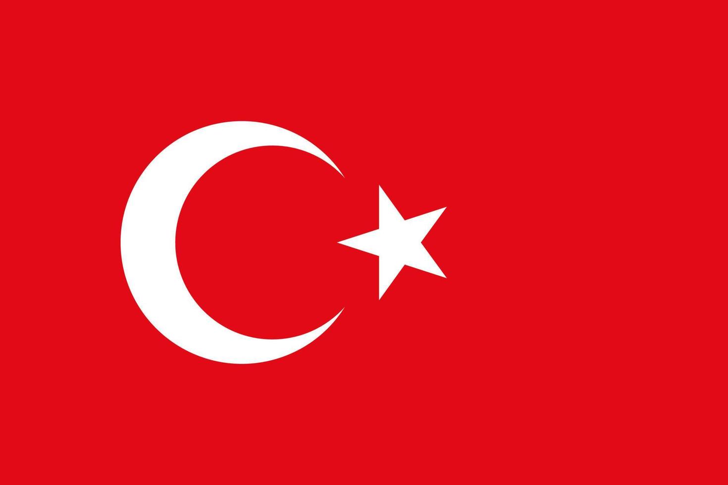 vector background of turkey flag, Turkey flag illustration with official proportion