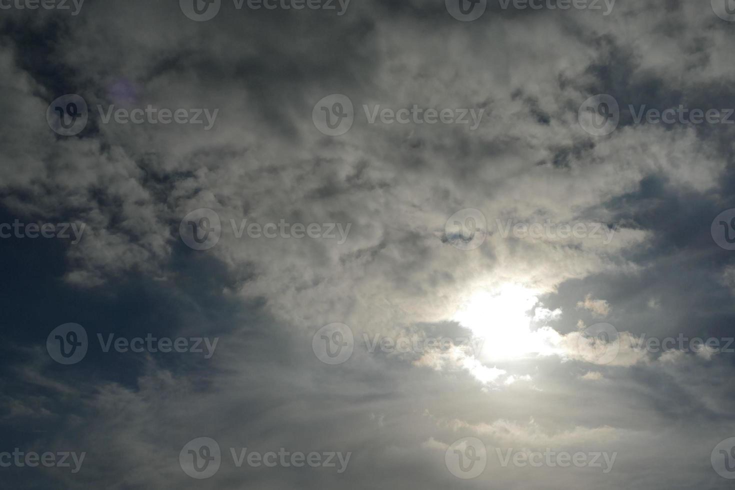 Beautiful cloudy sky photo