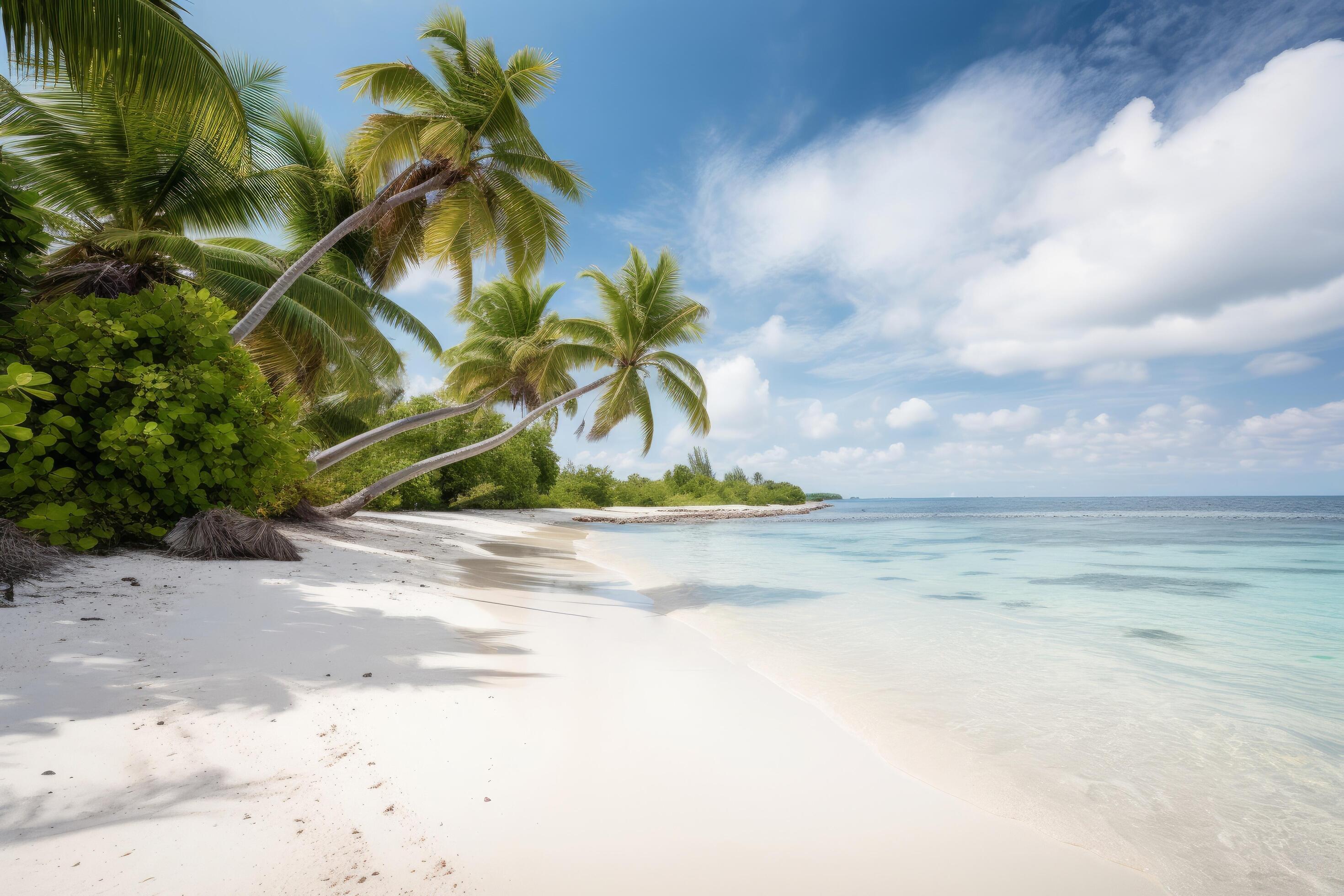 beautiful beach, AI Generated 22208488 Stock Photo at Vecteezy