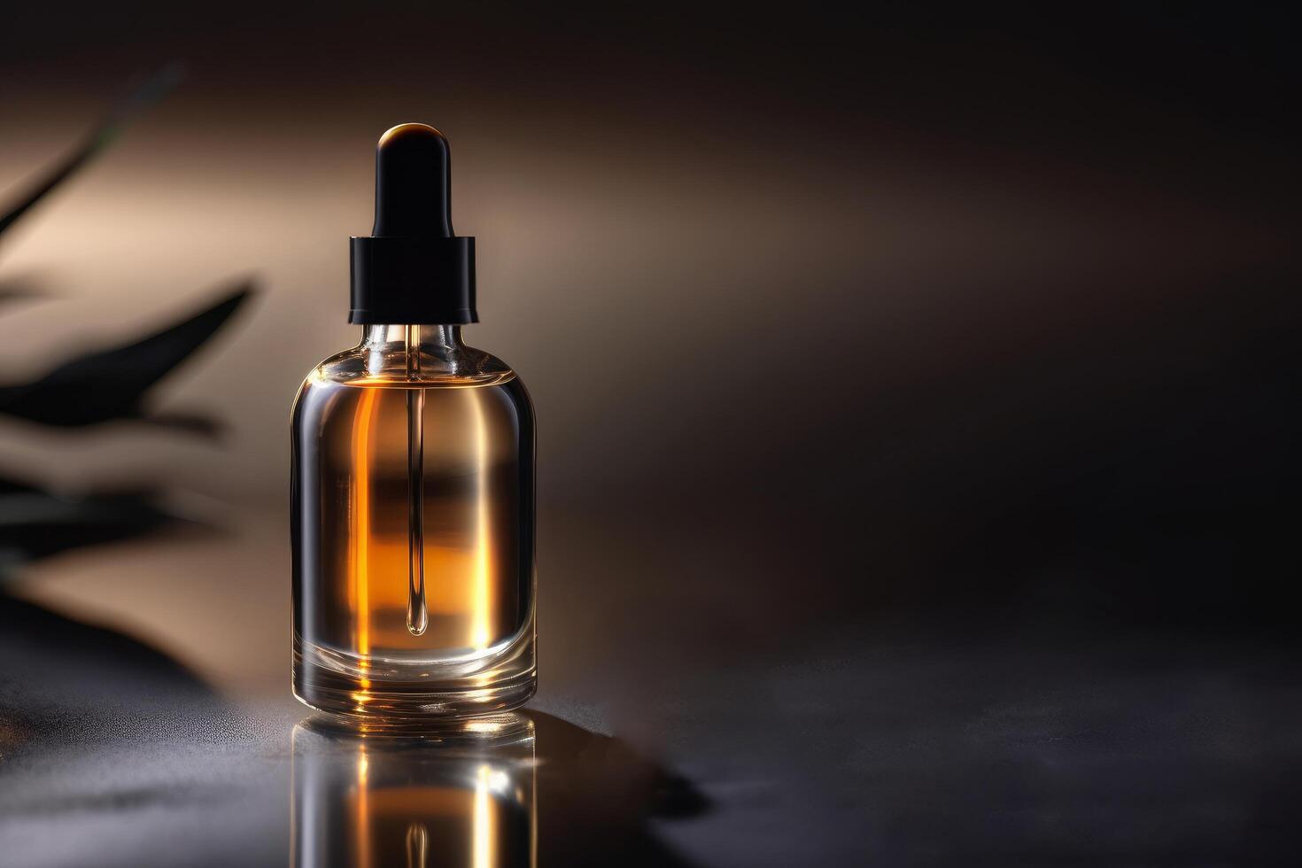 close-up view of a pipette filled with a face serum, photo