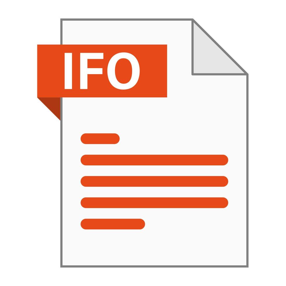 Modern flat design of BPM file icon for web vector