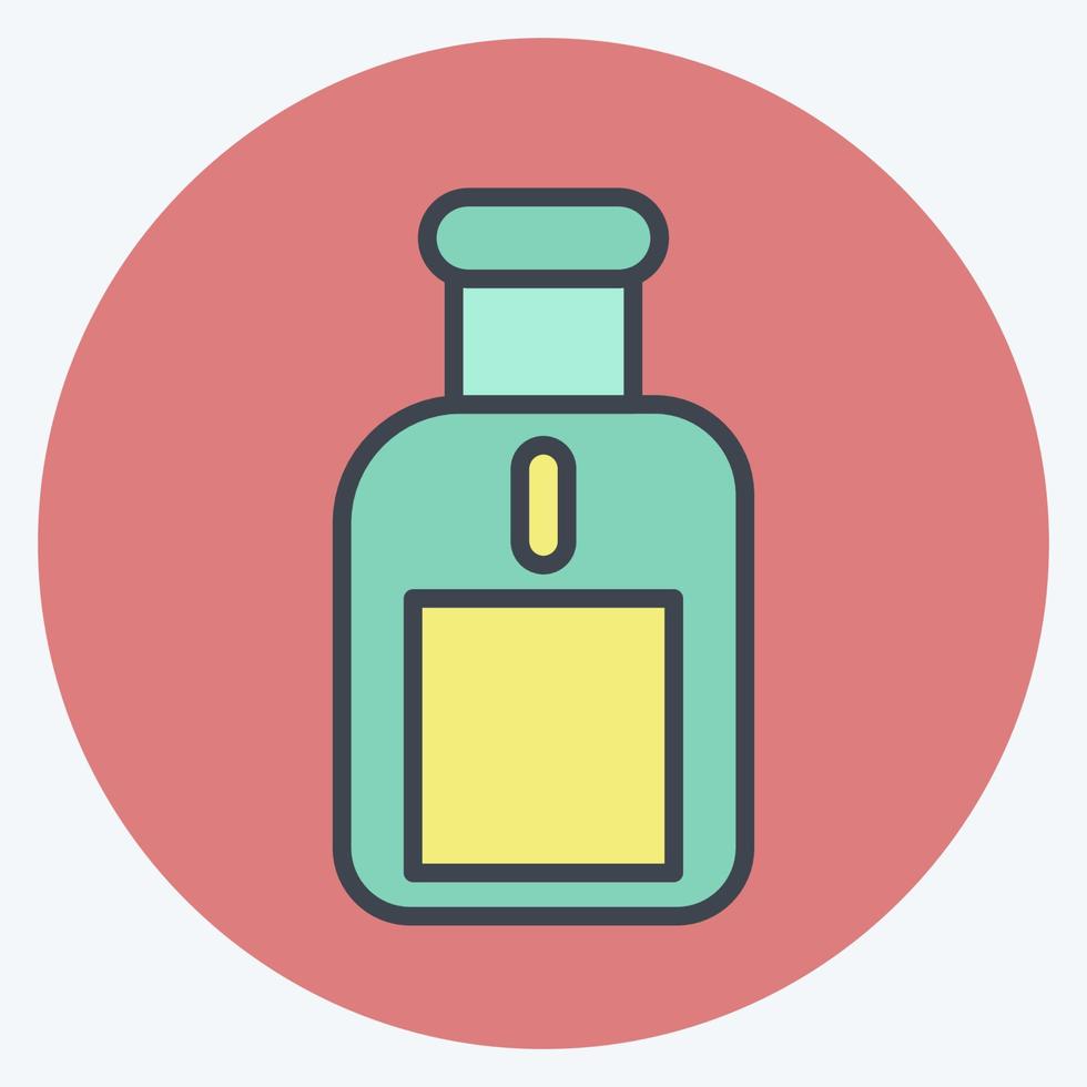 Icon Perfume. related to Eid Al Fitr symbol. islamic. ramadhan. simple illustration vector