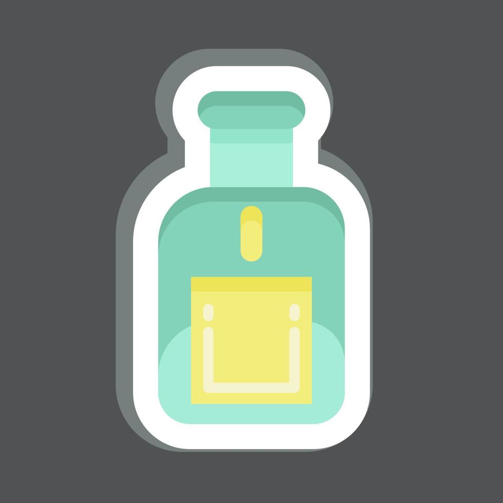 Icon Perfume. related to Eid Al Fitr symbol. islamic. ramadhan. simple illustration vector