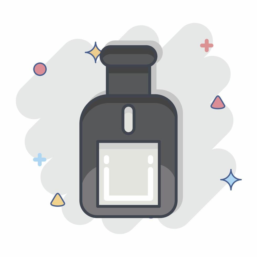 Icon Perfume. related to Eid Al Fitr symbol. islamic. ramadhan. simple illustration vector