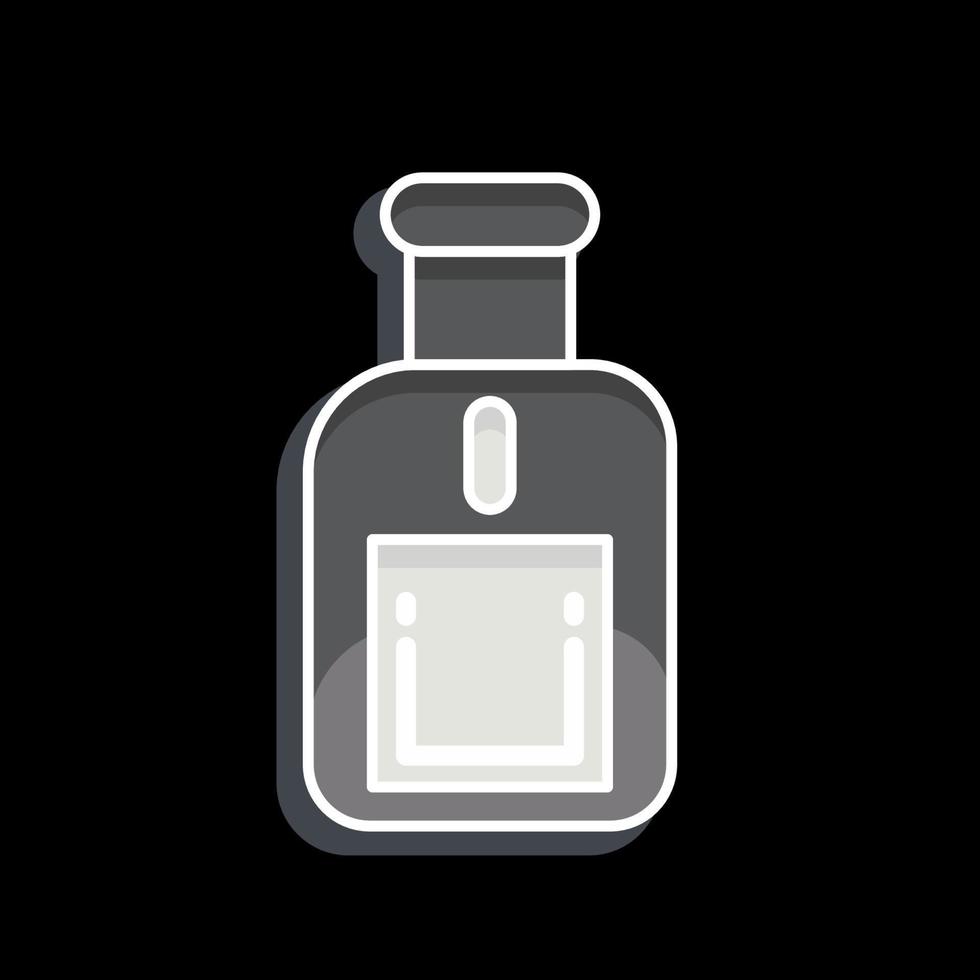 Icon Perfume. related to Eid Al Fitr symbol. islamic. ramadhan. simple illustration vector