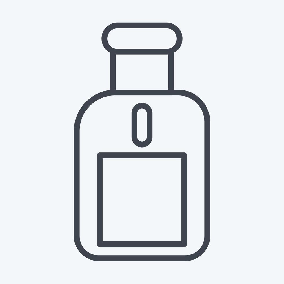 Icon Perfume. related to Eid Al Fitr symbol. islamic. ramadhan. simple illustration vector