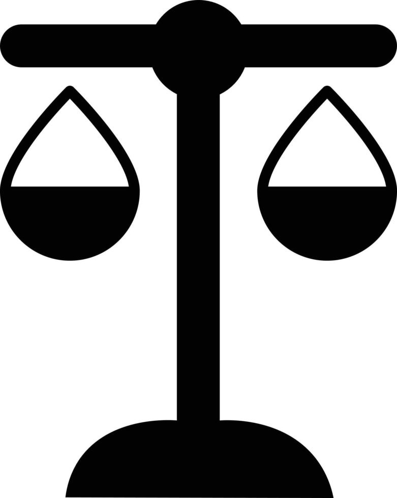 scales of justice . Libra icon . Balance sign vector