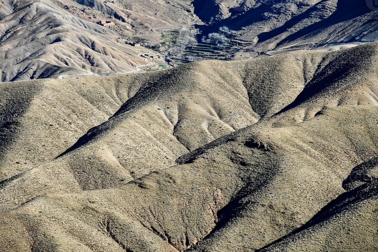 paisaje en marruecos foto