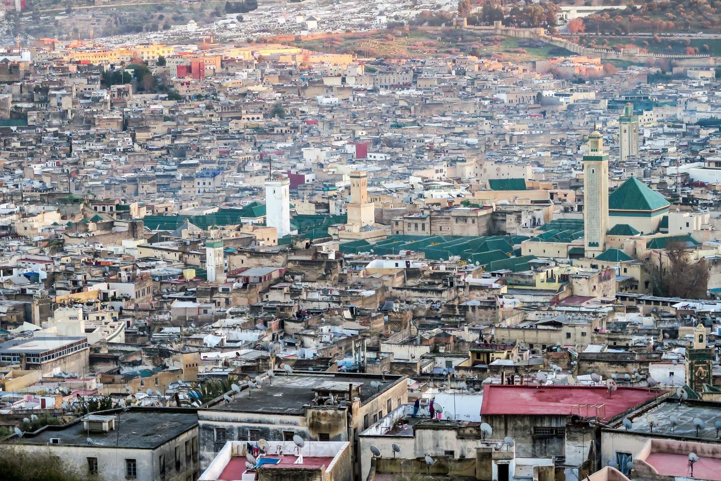 View of Marrakech, Morocco photo