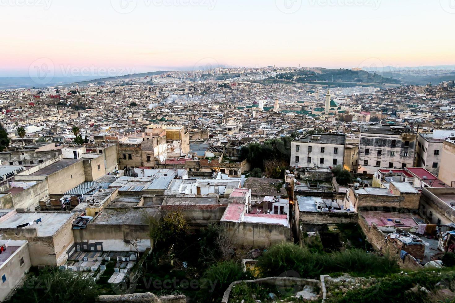 vista de marrakech, marruecos foto