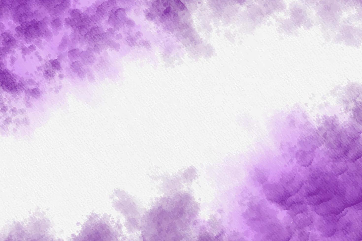 Purple background with a watercolor texture vector