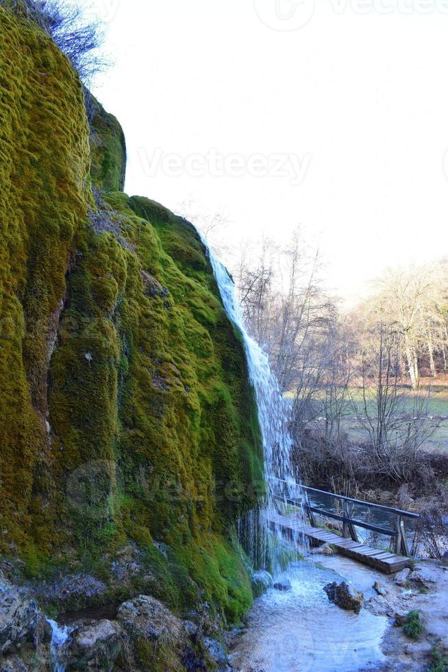 Growing Waterfall in the Eifel, Dreimuhlenwasserfall photo