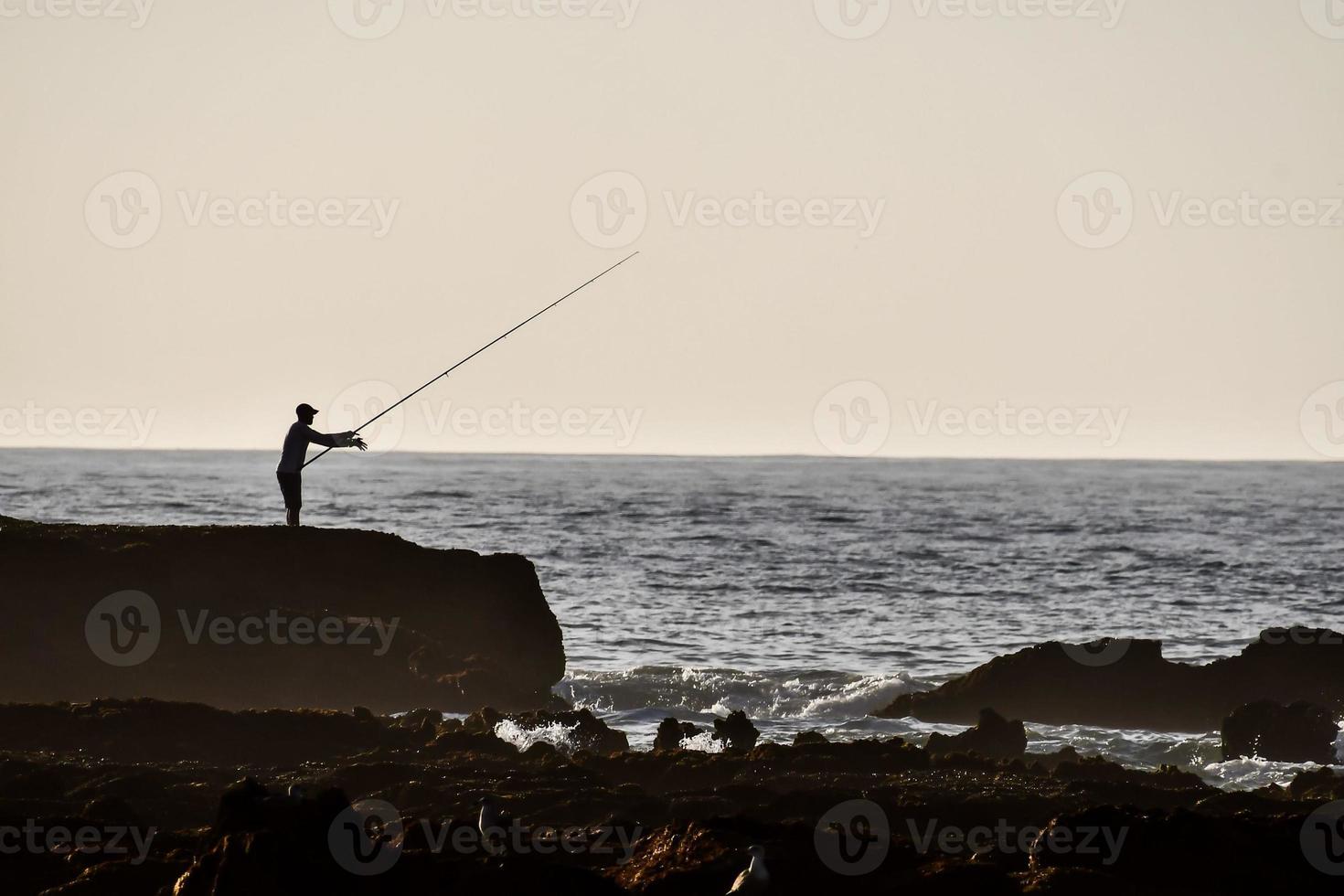 Scenic coastal view photo