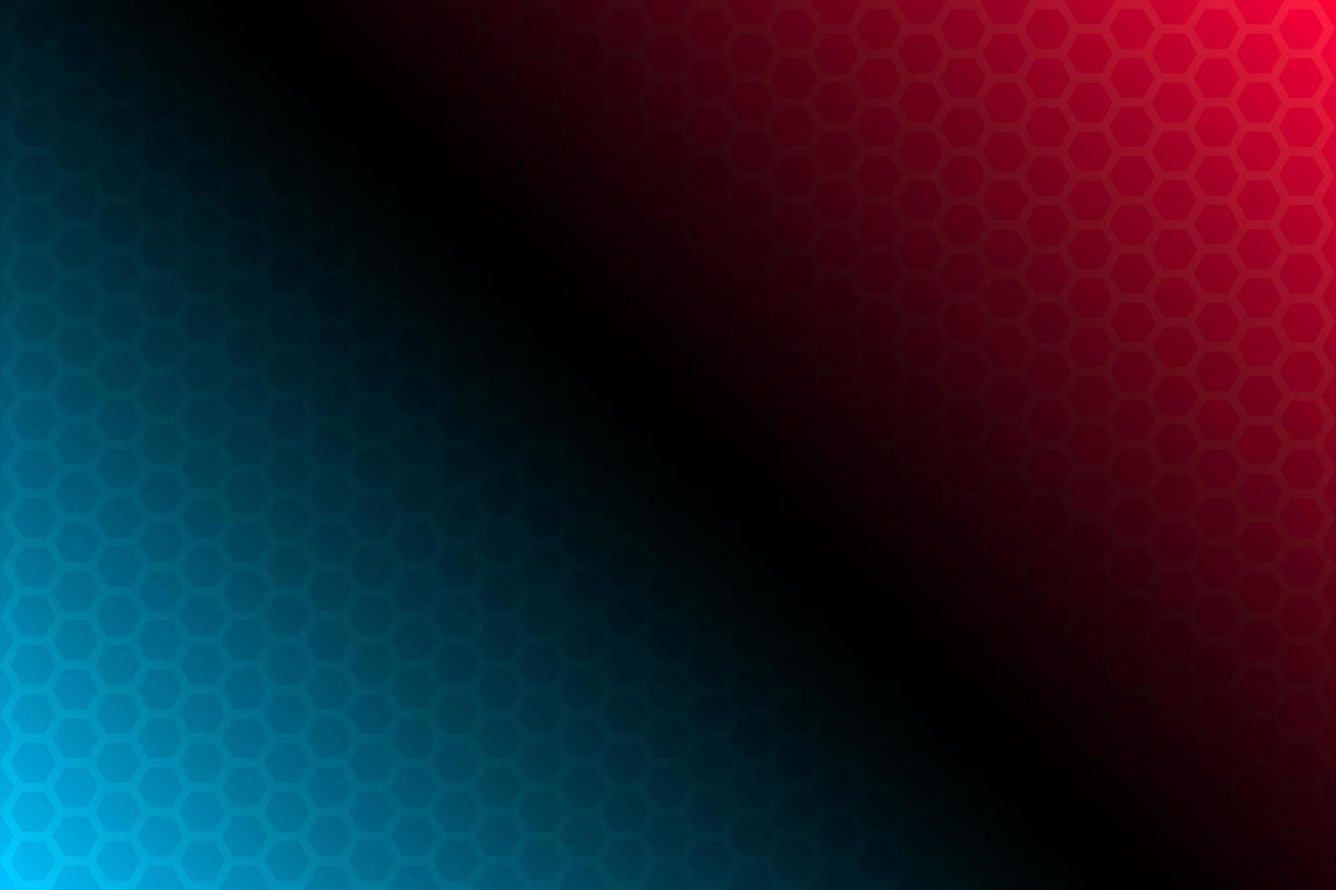 Vector illustration of gradient background in blue black and red colors