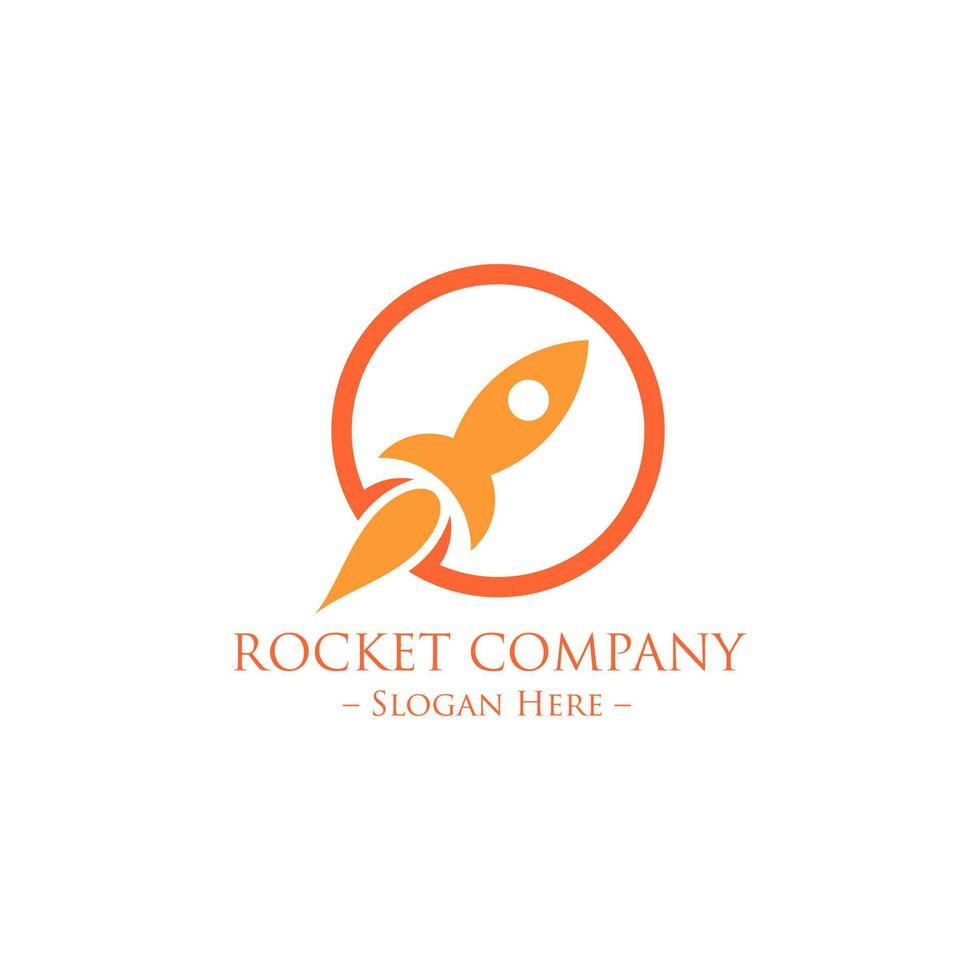 Vector illustration space badge with rocket textured template design