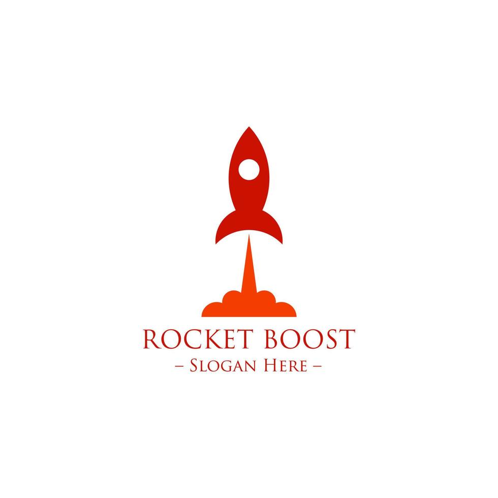 Rocket App Tech Logo Vector