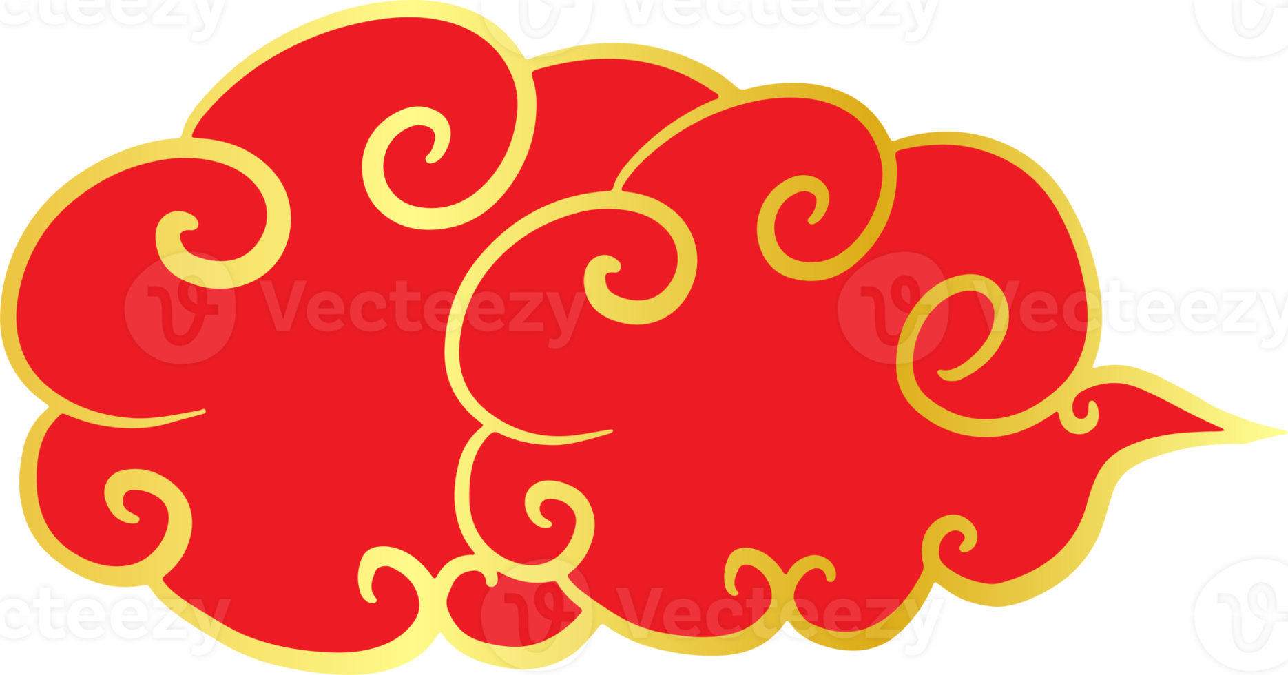 China cloud Drawing image style png