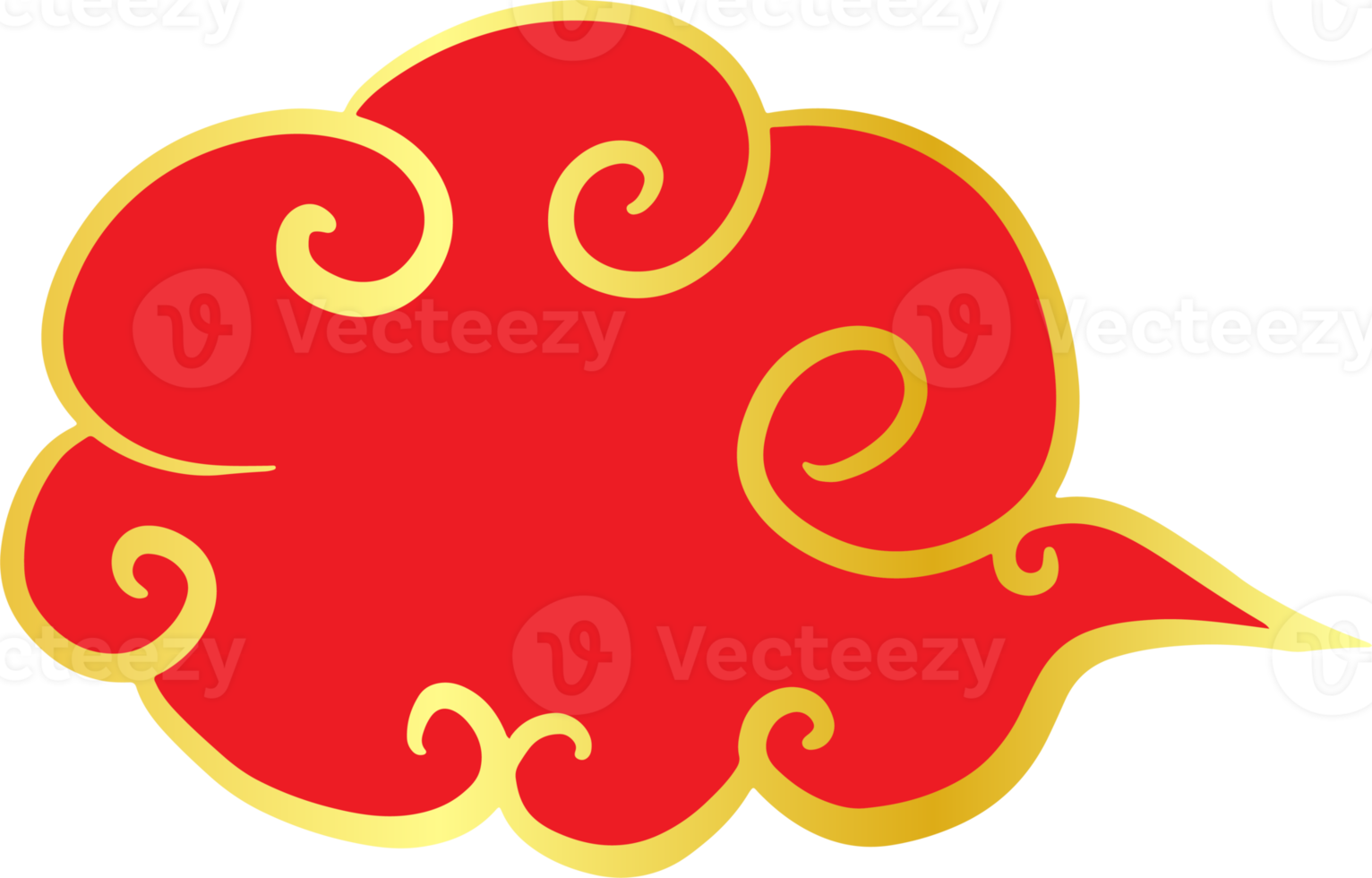 China cloud Drawing image style png