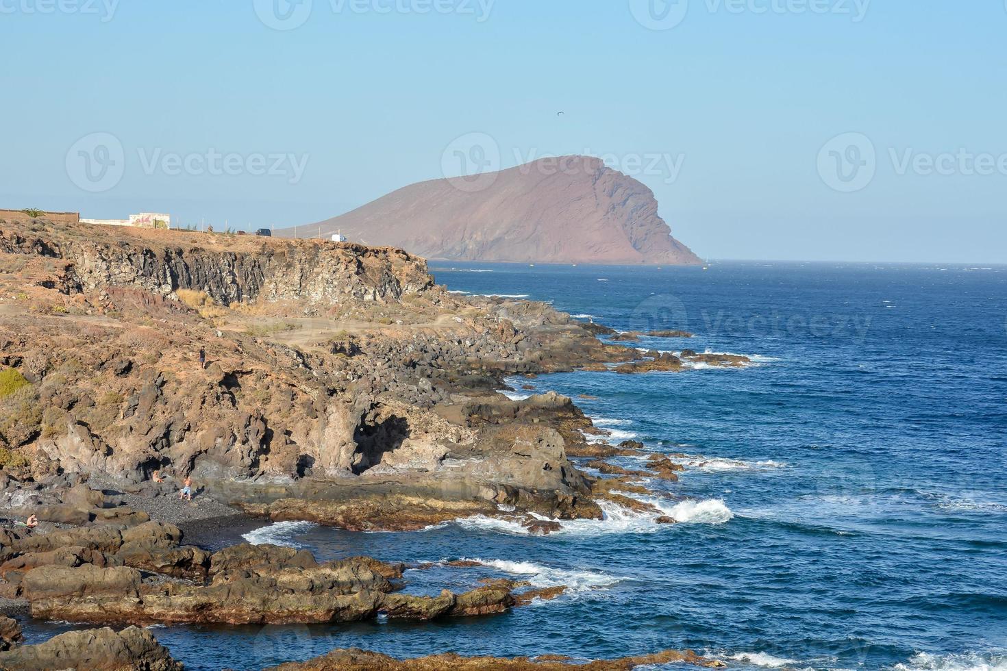 Scenic coastal view photo