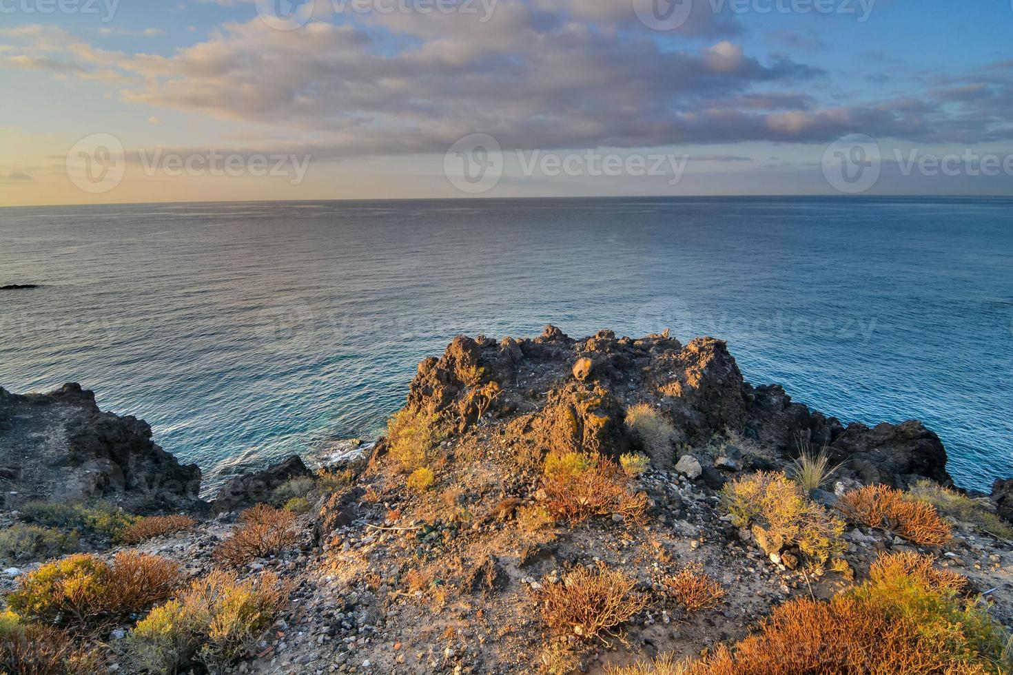 Scenic coastal view photo