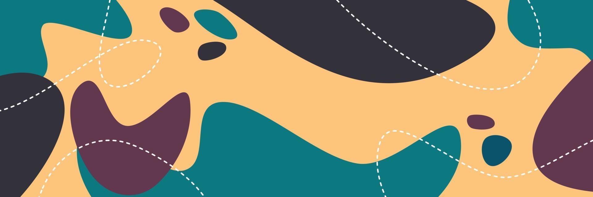 abstract shape spring background, wave pattern with free space for text. Template for banners, posters, social media vector