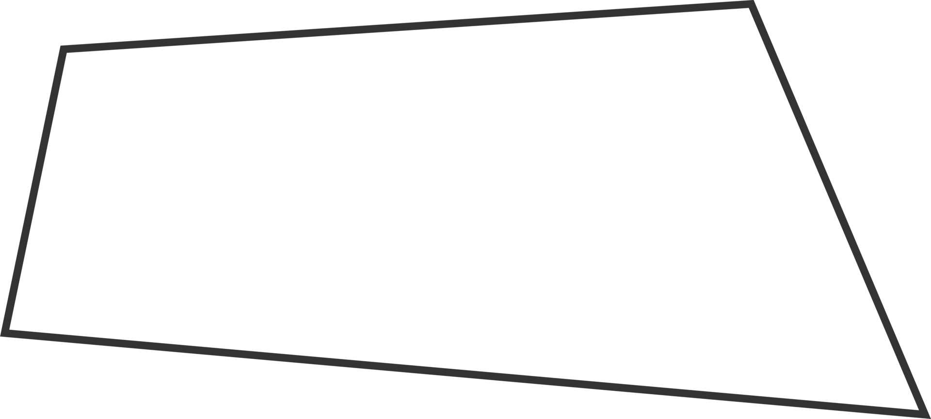Geometric line banner in flat style png