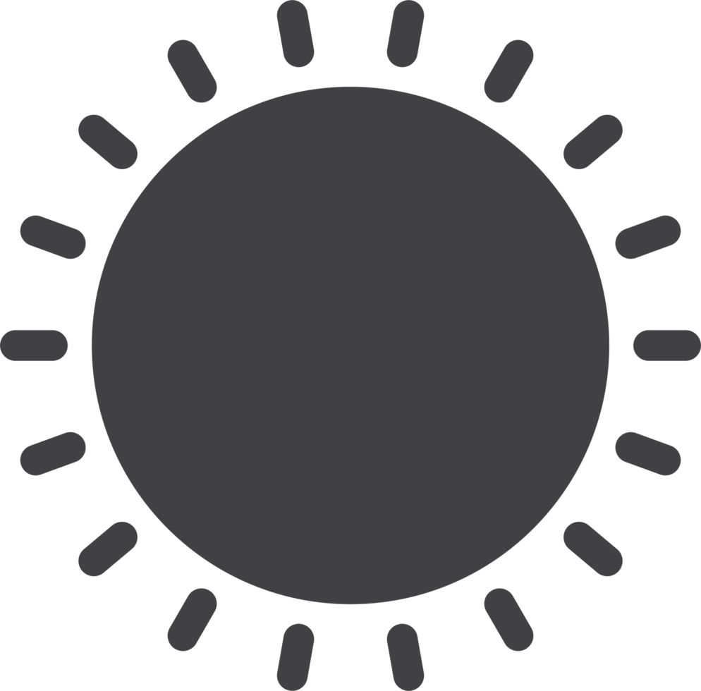 Sun icon clip art png