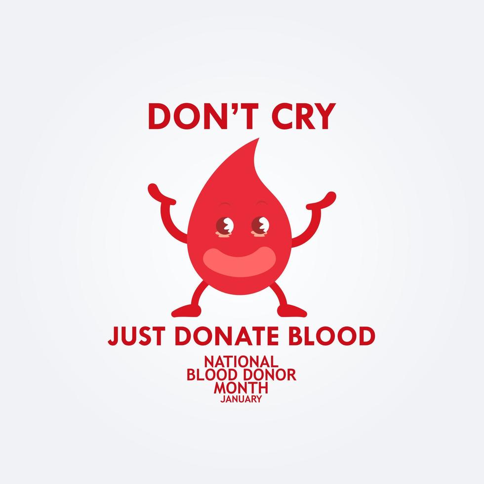 World blood donor day. Emblem with image of red heart. Donation volunteer. vector