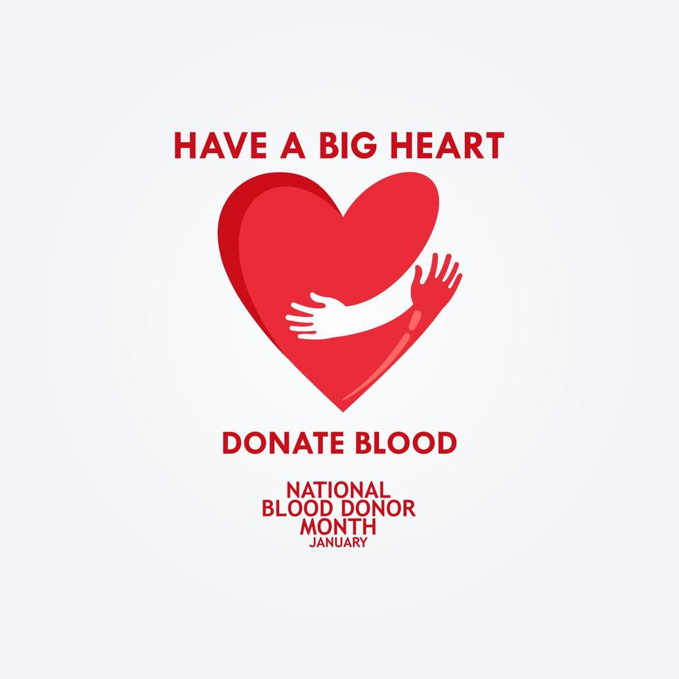 vector blood donation illustration template design