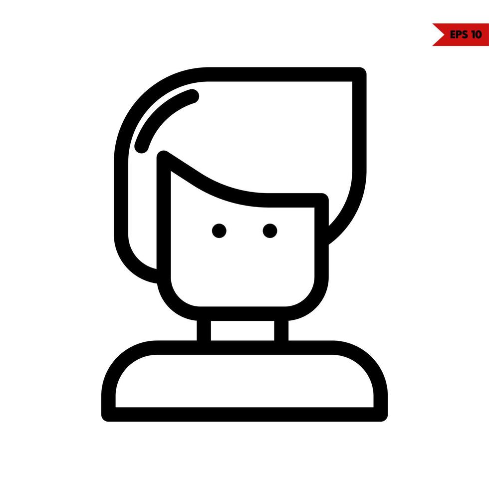 person line icon 22216739 Vector Art at Vecteezy