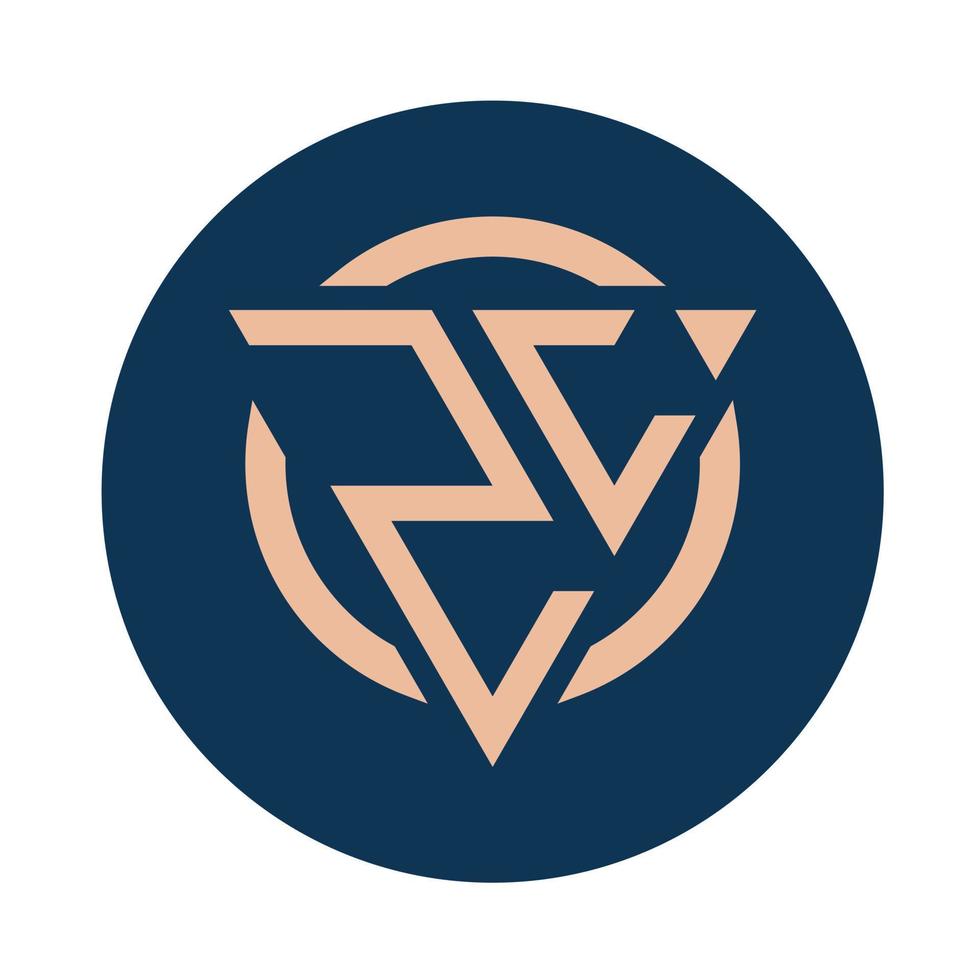 Creative simple Initial Monogram ZC Logo Designs. vector